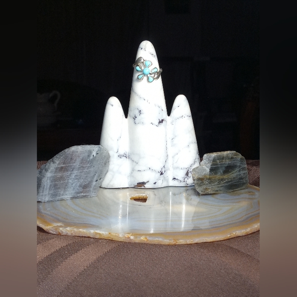 Turquoise 925 ring - Picture 2 of 3